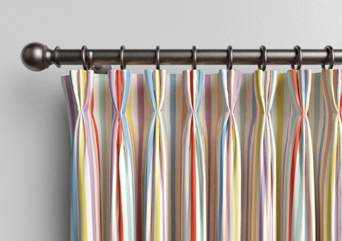 The British Stripe Co. Catherine, Brighton No.1 - Made to Measure Curtains - Image 11